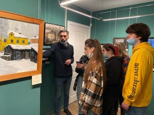 Посещение картинной галереи